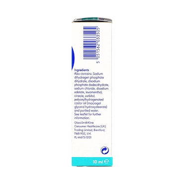 Otrivine Congestion Relief 0.1% Nasal Spray 10ml image 2