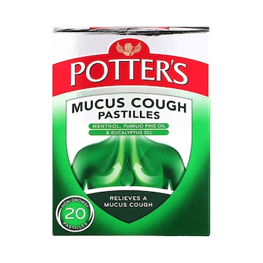 Potter's Mucus Cough 20 Pastilles image 1