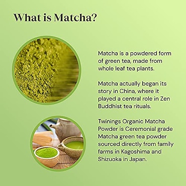 Twinings Organic Matcha Green Tea Powder 30g image 3