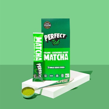 Perfect Ted Organic Matcha Green Tea Powder Sticks x7 image 5