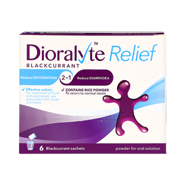 Review of Dioralyte Relief Blackcurrent 6 Sachets