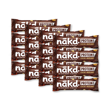 Nakd Protein Cocoa Hazelnut Bars 16x 45g