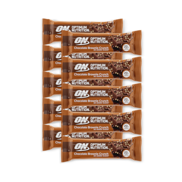 Optimum Nutrition Chocolate Brownie Crunch Protein Bar 10x 65g