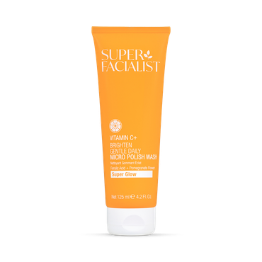 Super Facialist Vitamin C+ Brighten Daily Gentle Micro Polish Wash 125ml