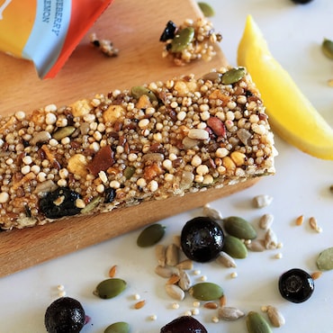 Beam Crispy Seed Based Bar Blueberry Lemon 12x 30g image 4