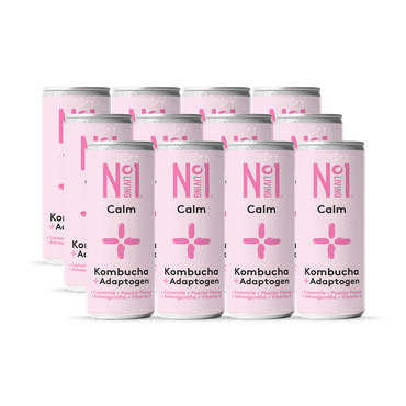 Review of One Living Plus Calm Camomile & Passion Flower Kombucha Drinks 12x250ml
