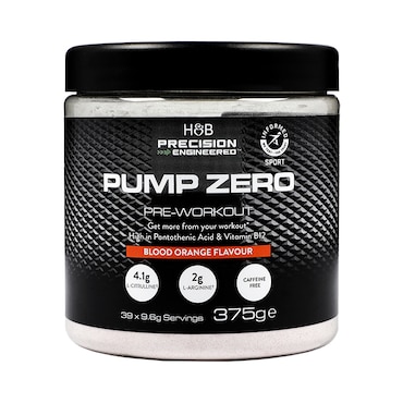 Pump Zero Pre Workout Blood Orange 375g image 1