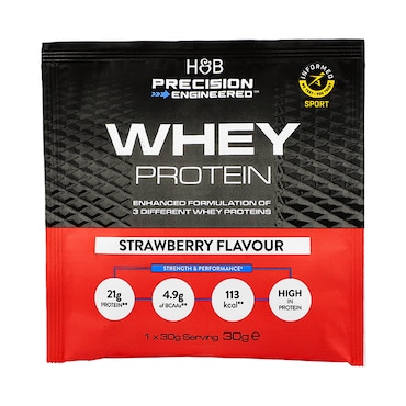 Whey Protein Strawberry Sachet 30g image 1