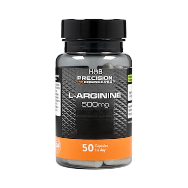 L-Arginine 500mg 50 Capsules image 1