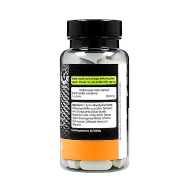 L-Lysine 1000mg 60 Tablets image 2