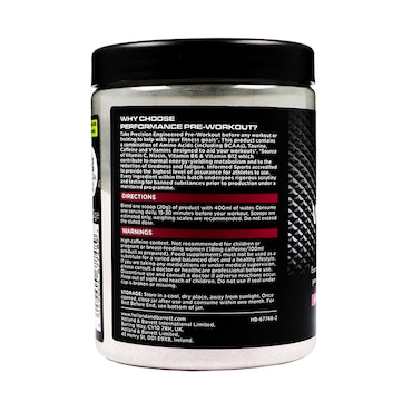 Performance Pre Workout Apple & Blackcurrant 440g image 3