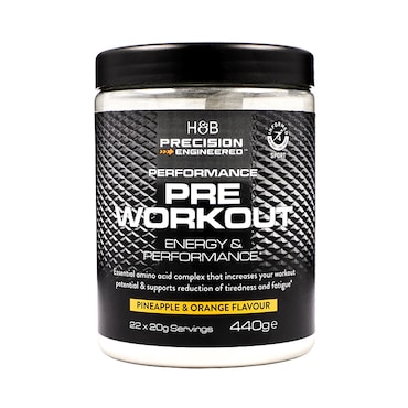 Performance Pre Workout Pineapple & Orange 440g image 1