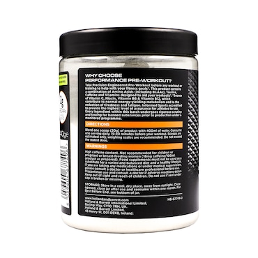 Performance Pre Workout Pineapple & Orange 440g image 2