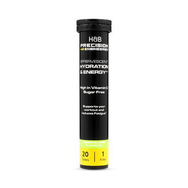 Hydration & Energy Effervescent Lemon & Lime 20 Tablets