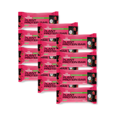 Plant Protein Bar Dark Chocolate Raspberry 12 x 60g