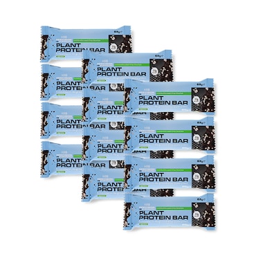 Plant Protein Bar Dark Chocolate Seasalt 12 x 60g image 1