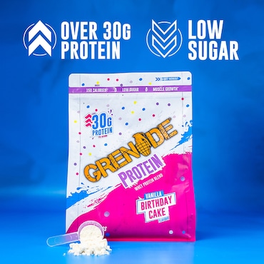 Grenade Whey Protein Birthday Cake 2kg image 3