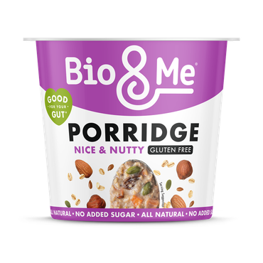 Review of Bio&Me Nice & Nutty Gut-Loving Gluten Free Porridge Pot 58g