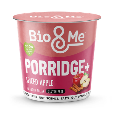 Bio&Me Spiced Apple Gut-Loving (Gluten Free) Porridge Pot 58g