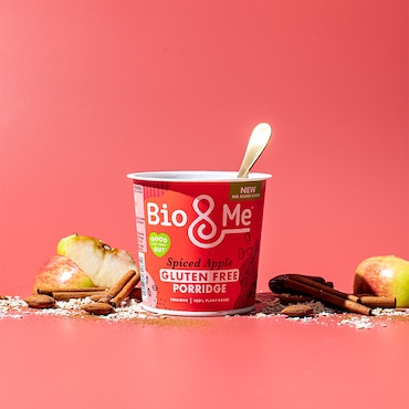 Bio&Me Spiced Apple Gut-Loving Gluten Free Porridge Pot 58g image 2