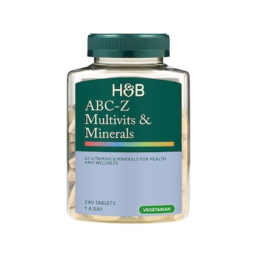 Holland & Barrett ABC to Z Multivitamins & Minerals 240 Tablets image 1