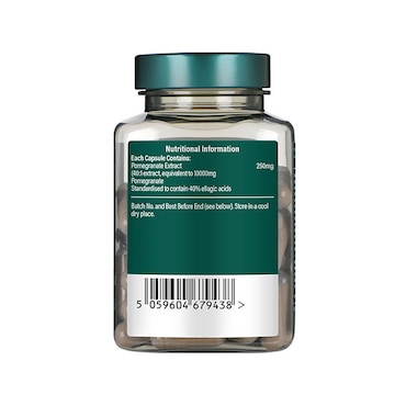 Holland & Barrett Pomegranate 250mg 60 Capsules image 2