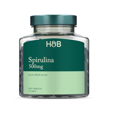 Holland & Barrett Spirulina 500mg 200 Tablets image 2