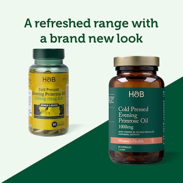 Holland & Barrett Cold Pressed Evening Primrose Oil 1000mg 60 Capsules image 4