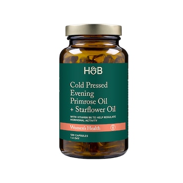 Holland & Barrett Evening Primrose & Starflower Oil 1000mg 120 Capsules image 1