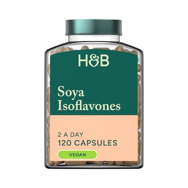 Holland & Barrett Soya Isoflavones 1500mg 120 Capsules image 1