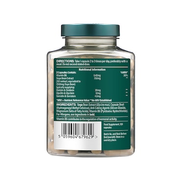 Holland & Barrett Soya Isoflavones 1500mg 120 Capsules image 3