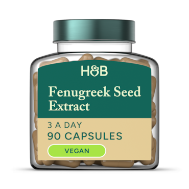 Holland & Barrett Fenugreek 90 Capsules image 1