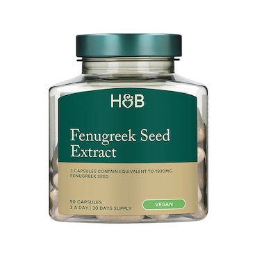 Holland & Barrett Fenugreek 90 Capsules image 2