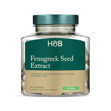 Holland & Barrett Fenugreek 90 Capsules image 2