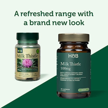 Holland & Barrett Milk Thistle 100mg 30 Capsules image 4