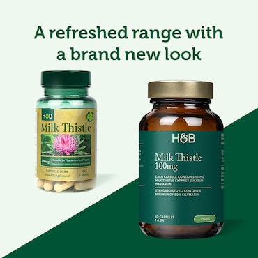 Holland & Barrett Milk Thistle 100mg 60 Capsules image 4