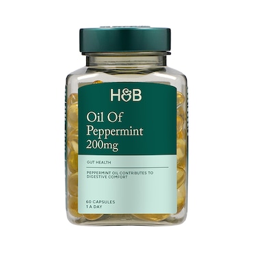 Holland & Barrett Oil of Peppermint 200mg 60 Capsules image 2