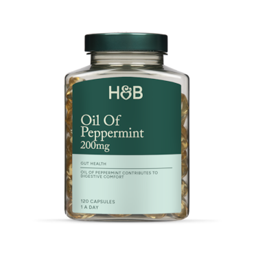 Holland & Barrett Oil of Peppermint 120 Capsules image 2