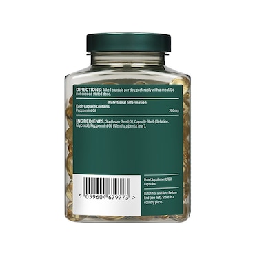 Holland & Barrett Oil of Peppermint 120 Capsules image 3