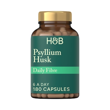 Holland & Barrett Psyllium Husk 180 Capsules image 1