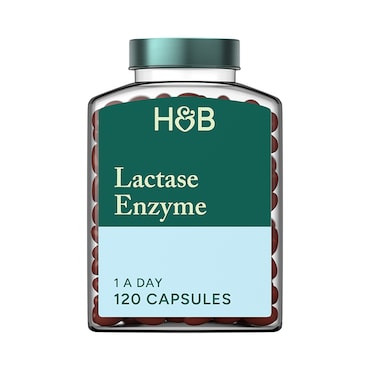 Holland & Barrett Lactase Enzyme 125mg 120 Capsules image 1