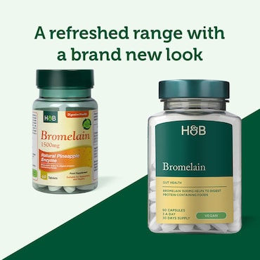 Holland & Barrett Bromelain 90 Tablets image 2