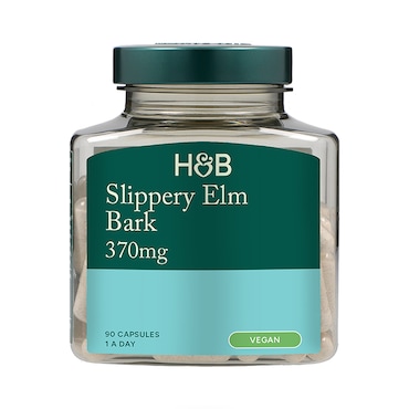 Holland & Barrett Slippery Elm Bark 370mg 90 Capsules image 2