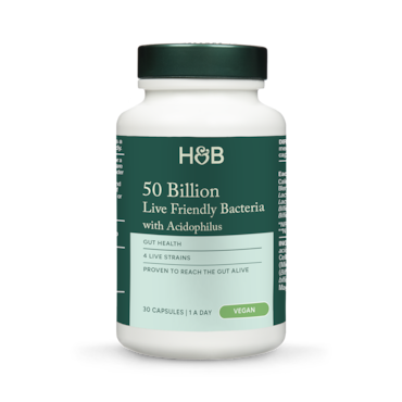 Holland & Barrett Friendly Bacteria 50 Billion 30 Capsules image 2