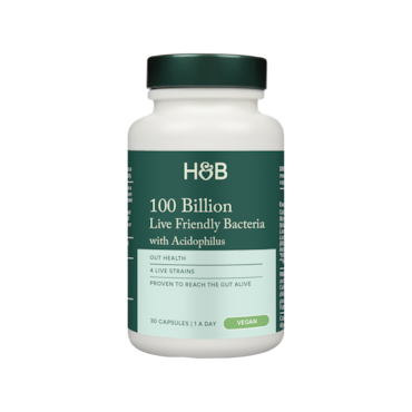 Holland & Barrett Friendly Bacteria 100 Billion 30 Capsules image 2