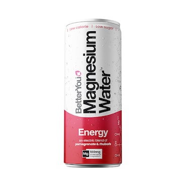 BetterYou Magnesium Water Energy (Pomegranate & Rhubarb) 250ml image 1