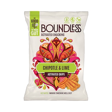 Boundless Chipotle & Lime Activated Chips 80g image 1