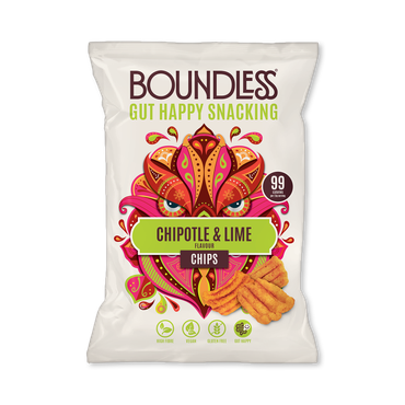 Boundless Chipotle & Lime Activated Chips 80g