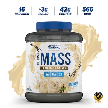 Applied Nutrition Critical Mass Gainer Vanilla 2.4kg image 4