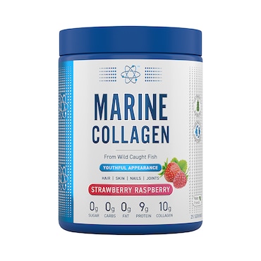 Applied Nutrition Marine Collagen Strawberry Raspberry 300g image 1